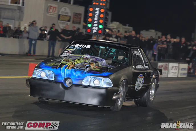 Sean Ashe managed a 5.19 at 123 in the second session of Mac Fab Outlaw 275.