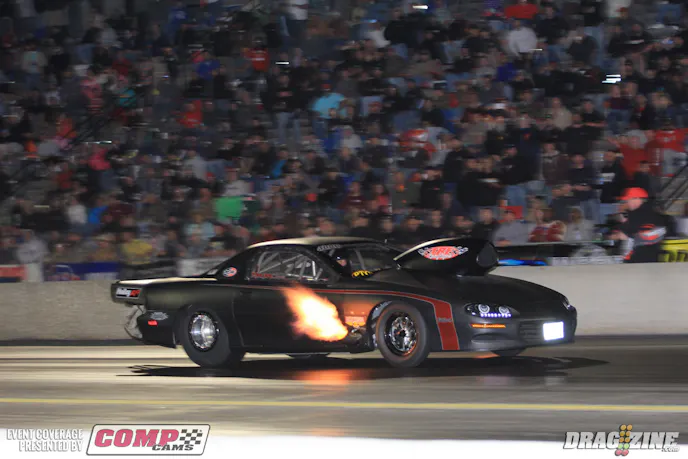 Bad 9'er Kyle Huttell looked good taking the win with a 4.48 at 164 over Enzo Pecchini. This is Huttell's first outing with the fuel injection and they are chipping away at the tune.