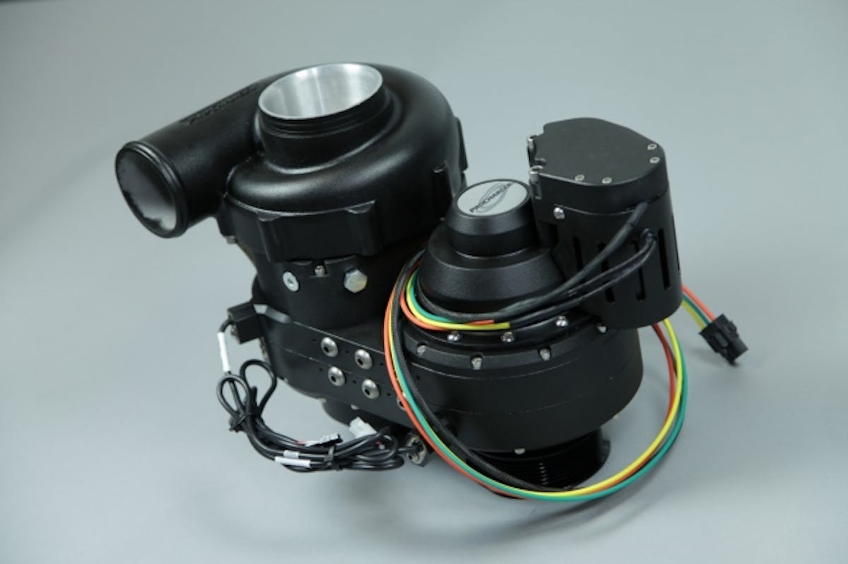 The ProCharger i-1 supercharger is based on the company's proven compressor design - but features a fully-programmable variable-ratio drive system for customized boost levels at the touch of a button.