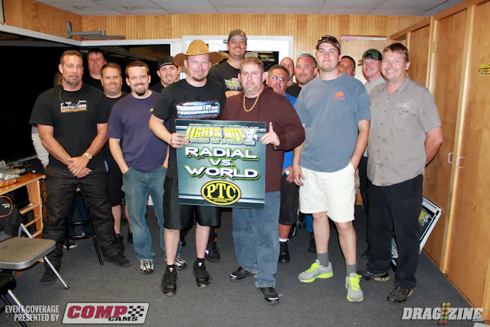 Its unfortunate it rained and we tried to do what we thought was right by everybody came a long way to be able to continue to race to get a winner. We really needed a winner, we tried and came out the next day and the weather was good but we had some water seeping on the top end due to the rain. The time permitting wasn’t going to be able to finish the race so we decided to go ahead and call it and split the purse so the racers had some money to go home with.- Donald Long