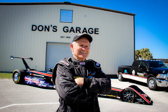 Don Garlits El;ectric Dragster 2014