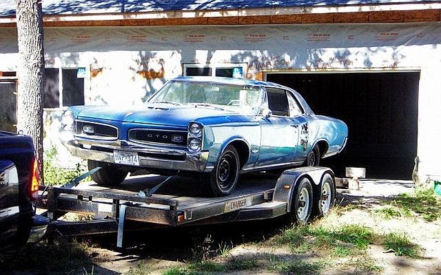 Garham's first goal his 1966 GTO.