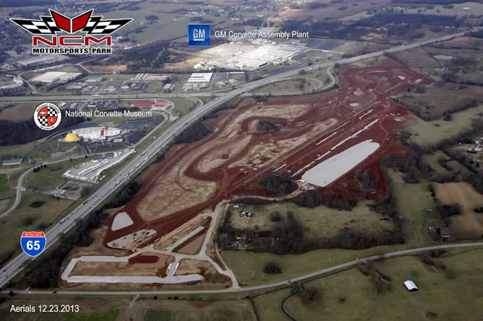 NCM Motorsports Park aerial view.
