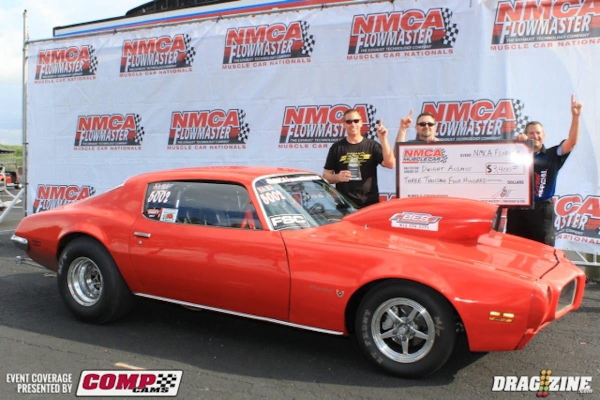 Dwight Ausmus picked up his first event win in NA 10.5 this weekend in a holeshot win over number one qualifier Mike DeMayo. Ausmus' .019, 8.074 at 169 was enough to stay in front of Demayo's .059, 8.044 at 168.