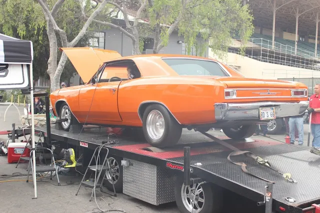 This SBC powered '66 Chevelle made 350 whp!