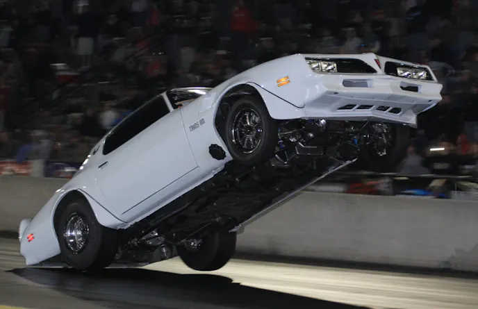 Real working-class folks driving real cars doing unpredictable things is what the casual fan of drag racing is after. It harkens back to the early days of drag racing, where a couple of guys with some spare cash and some creativity build whatever it takes to go fast.