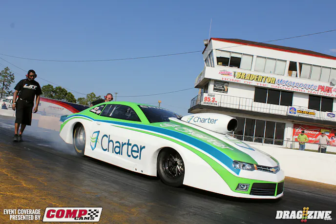 Connolly drove the car Shane ran at the first two races this year with good results running a 6.52 at 211.