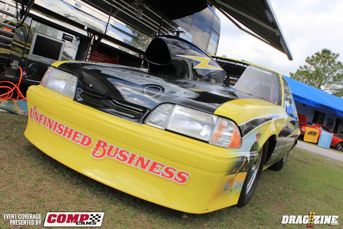 Don Bowles made a nice run in the Coal Digger VIII with a 8.084 showing on the board.