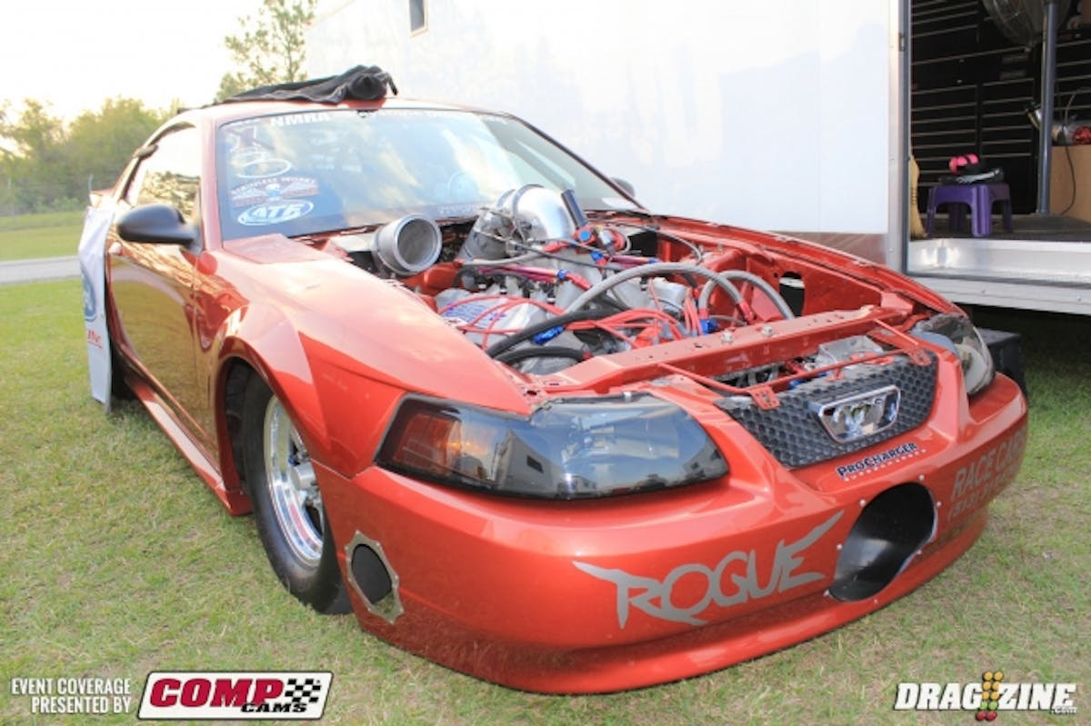 Phile Hines did not run today and is waiting on some parts from Procharger in the morning to get it back to running condition.