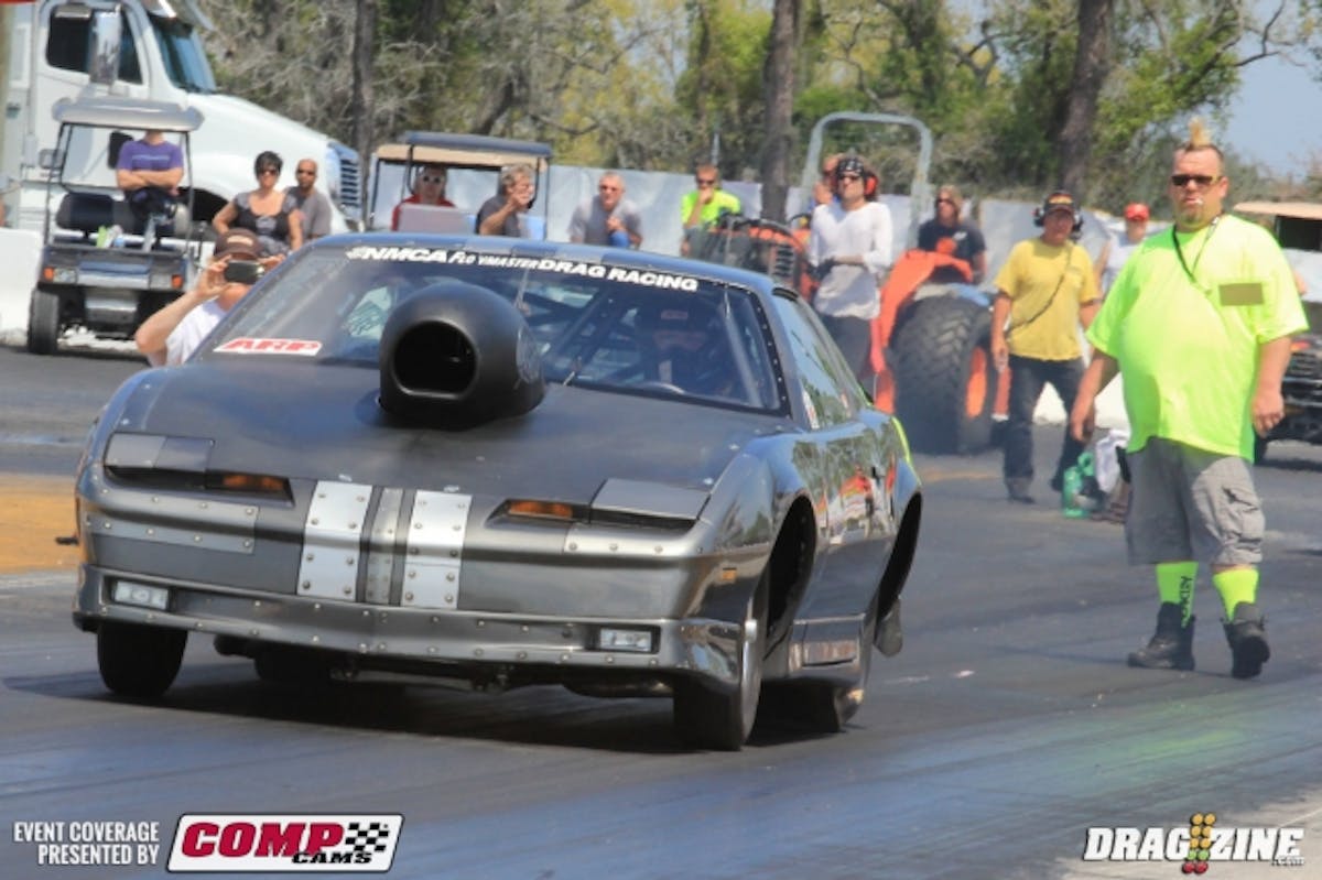 Andy Vogt improved his ARP Nitrous Pro Street time over four tenths to a 7.534 at 182, now just behind Trobiani's 68 Camaro. the order remains unchanged.