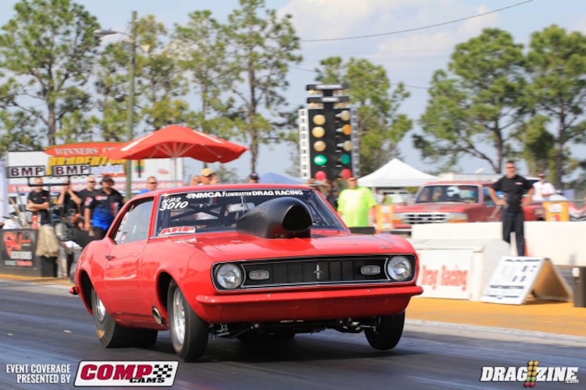 The ladder in ARP Nitrous Pro Street is unchanged after the third session with John Trobiani the number one qualifier. He is based out of Romevill, Illinois and runs a 482 cubic inch big Chevy done by Tom Dixon from Markham Machine.