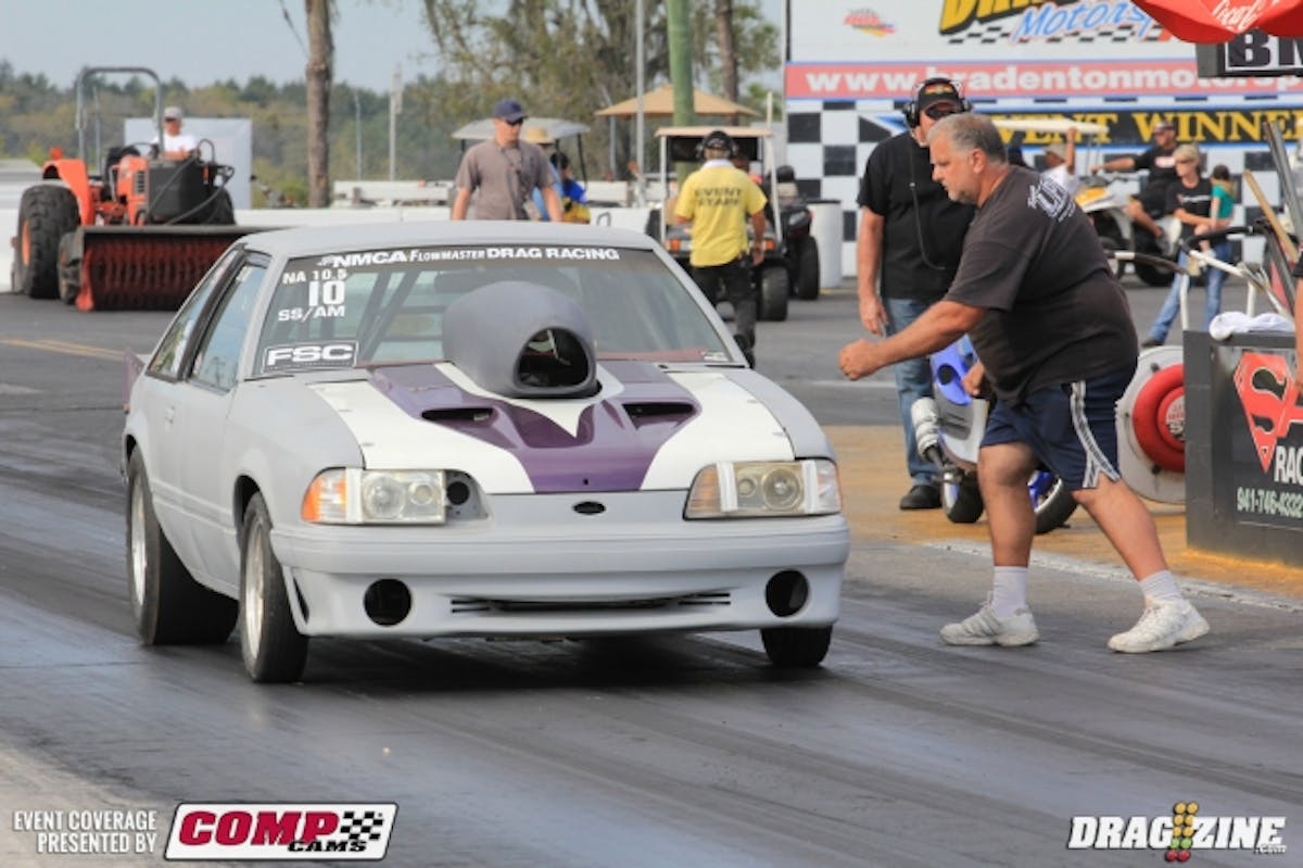 Anthony Ferrante had no luck this weekend losing a connecting rod on Friday. They pulled the rod and piston out and took the tree under power in the final session for the qualifying points and are looking to have their new engine ready for the Commerce race in April.