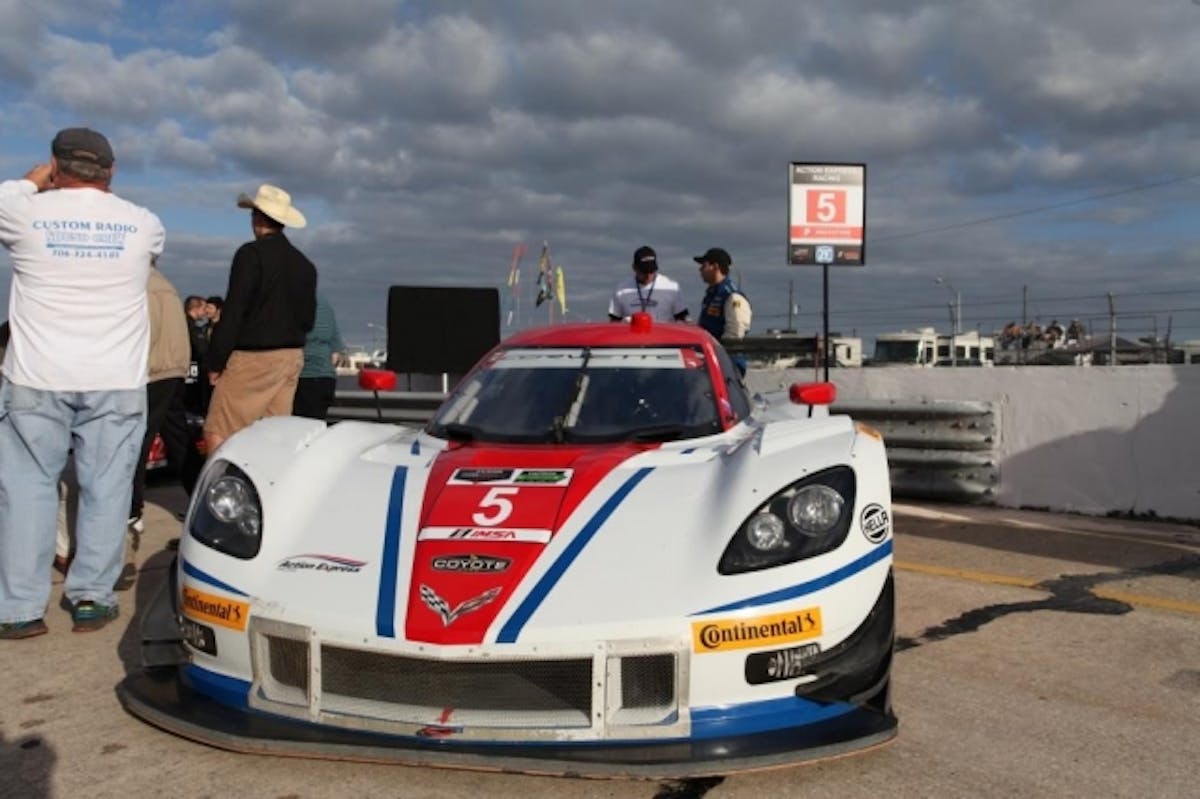 The pole sitter Corvette DP