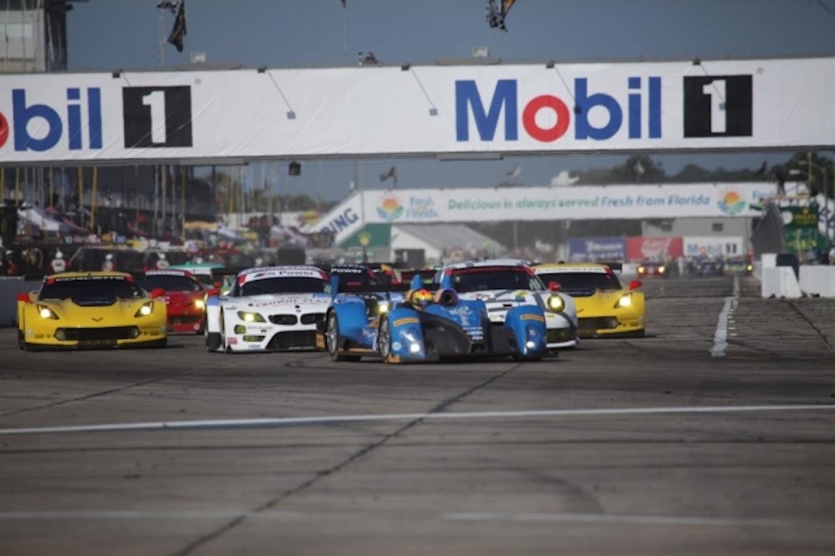 Race Start for the GTLM Class