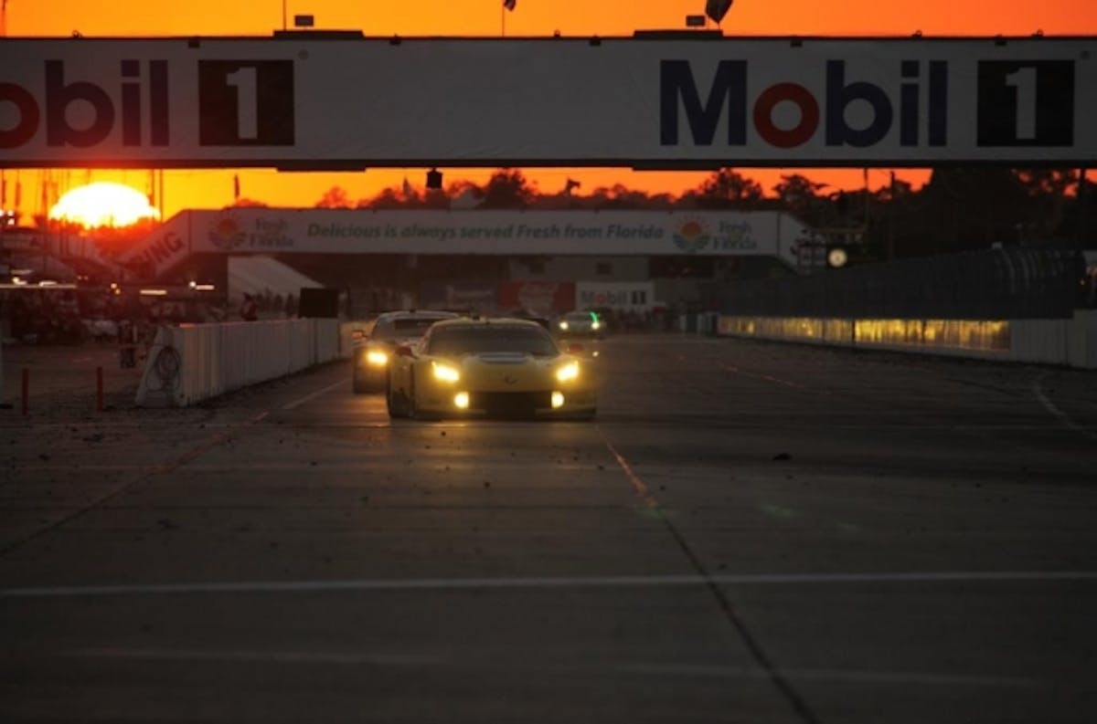 Obligatory Sebring sunset shot...