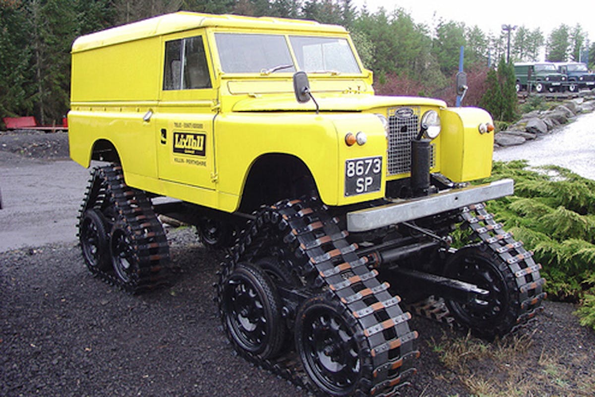 YellowTrackedLandRoverx