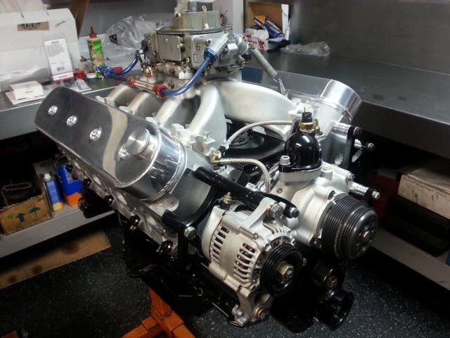 The engine is currently topped with a carburetor for one more race, and then the EZ-EFI has been deemed legal for the rest of the season. This is a tight package that lowers the cost of racing for the competitors.