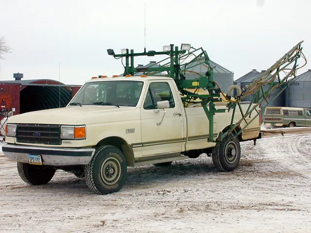This type of truck is where the motor came from.