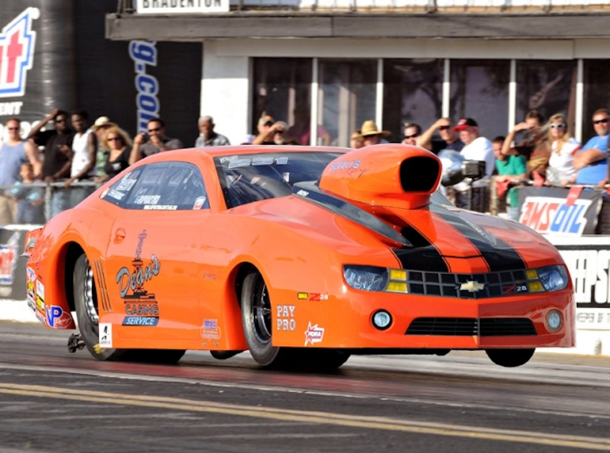 Cary Goforth won for the second time this season in Pro Stock.