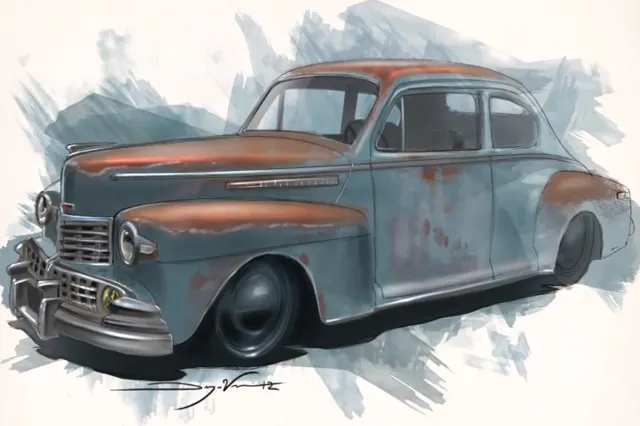 The sketched-out plan.