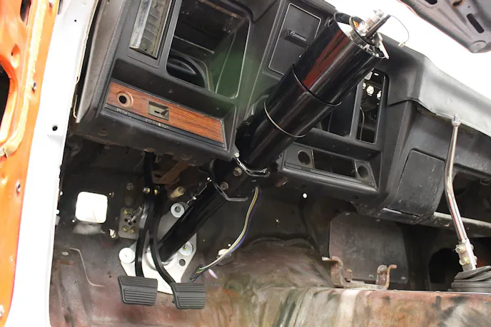 Just needs a steering wheel and wiring!