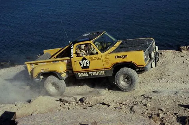 Rod Hall and perpetual co-driver Jim Fricker spent nearly two decades scoring wins in Dodge pickups.