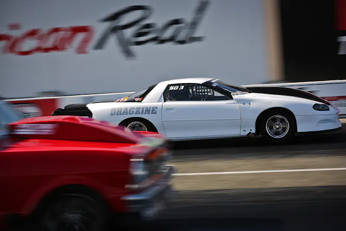 Ryan “Toaster” Jones vs. us in the NMCA Finals. Last race, last round, and we ended up on the losing end of it by .003 seconds. That’s less than a foot. 12 inches more and we would have won the championship.