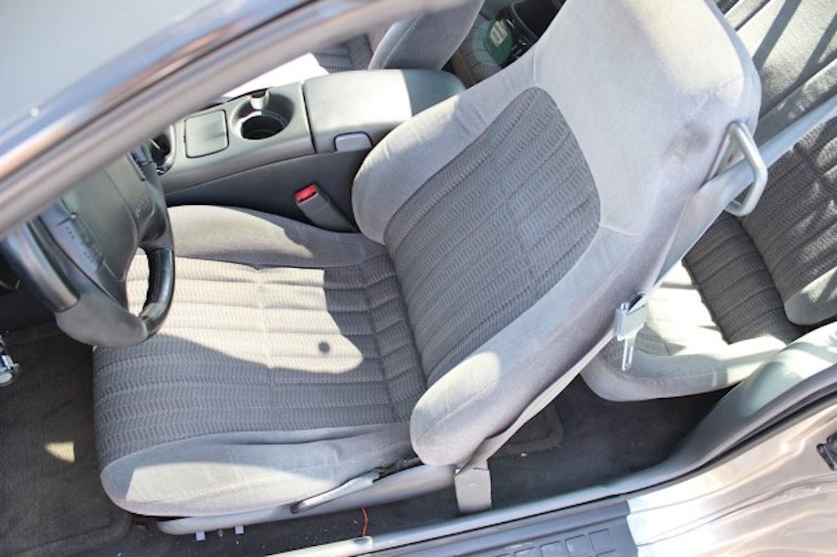 A stock interior, for now.