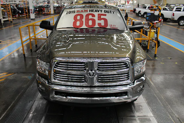2015 Ram Heavy Duty trucks start production offering the most po