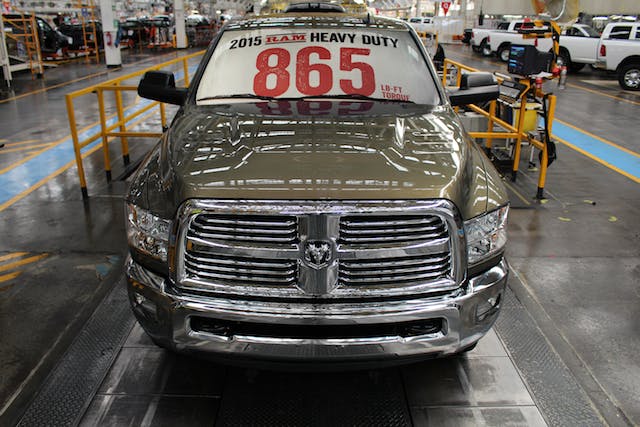 2015 Ram Heavy Duty trucks start production offering the most po