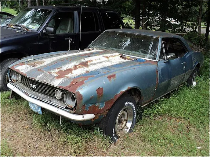 1967 Camaro SS new york interior