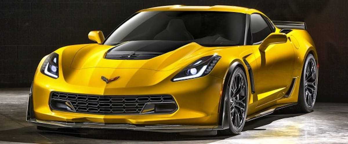 The engine's low profile allowed Z06 designers to meet pedestrian protection requirements, especially tough in global markets where the Corvette will compete against other supercars.