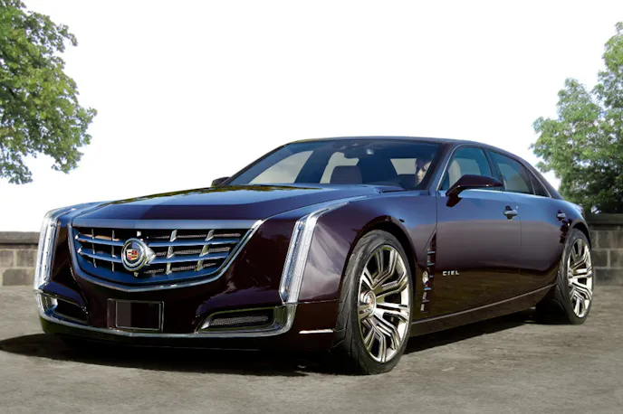 The Ciel, which looks like a longer, more refined CTS-V. A stylistically sensible step forward.