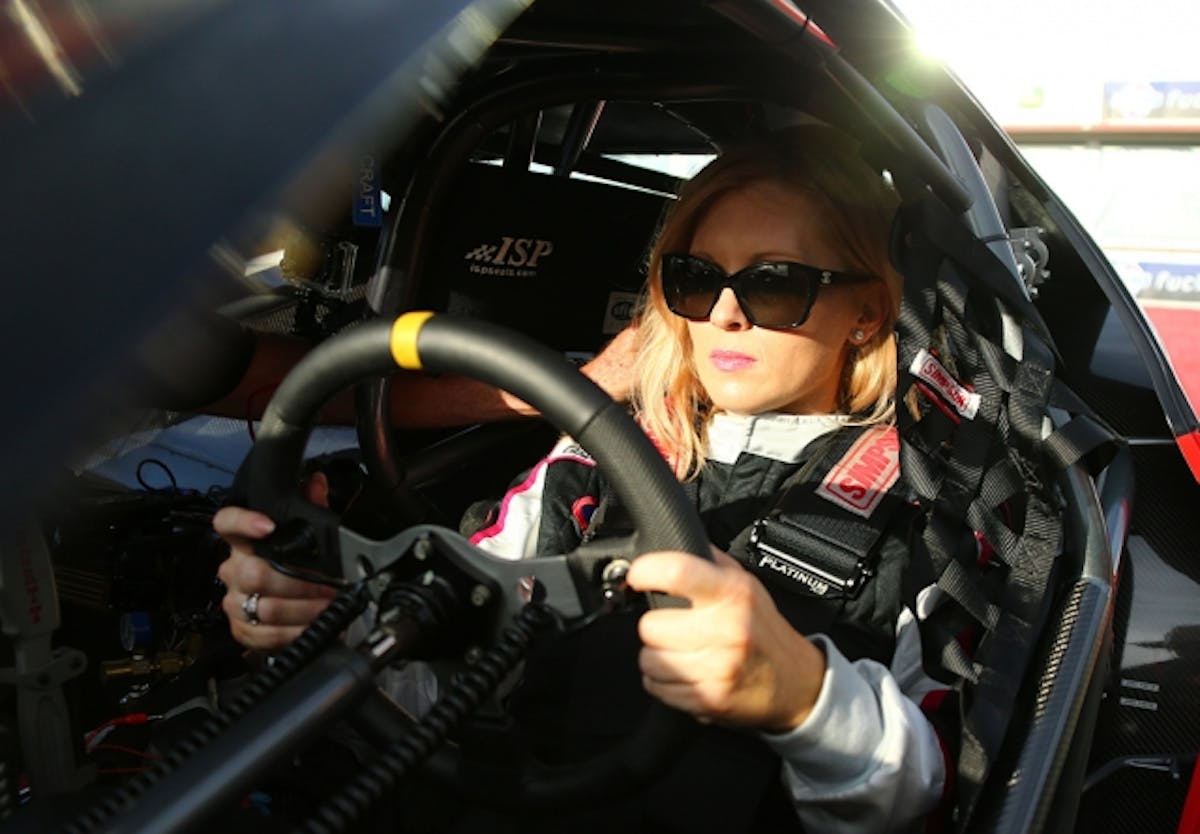 American racer and current Australian Pro Stock pilot Grace Howell. Image courtesy dragphotos.com.au