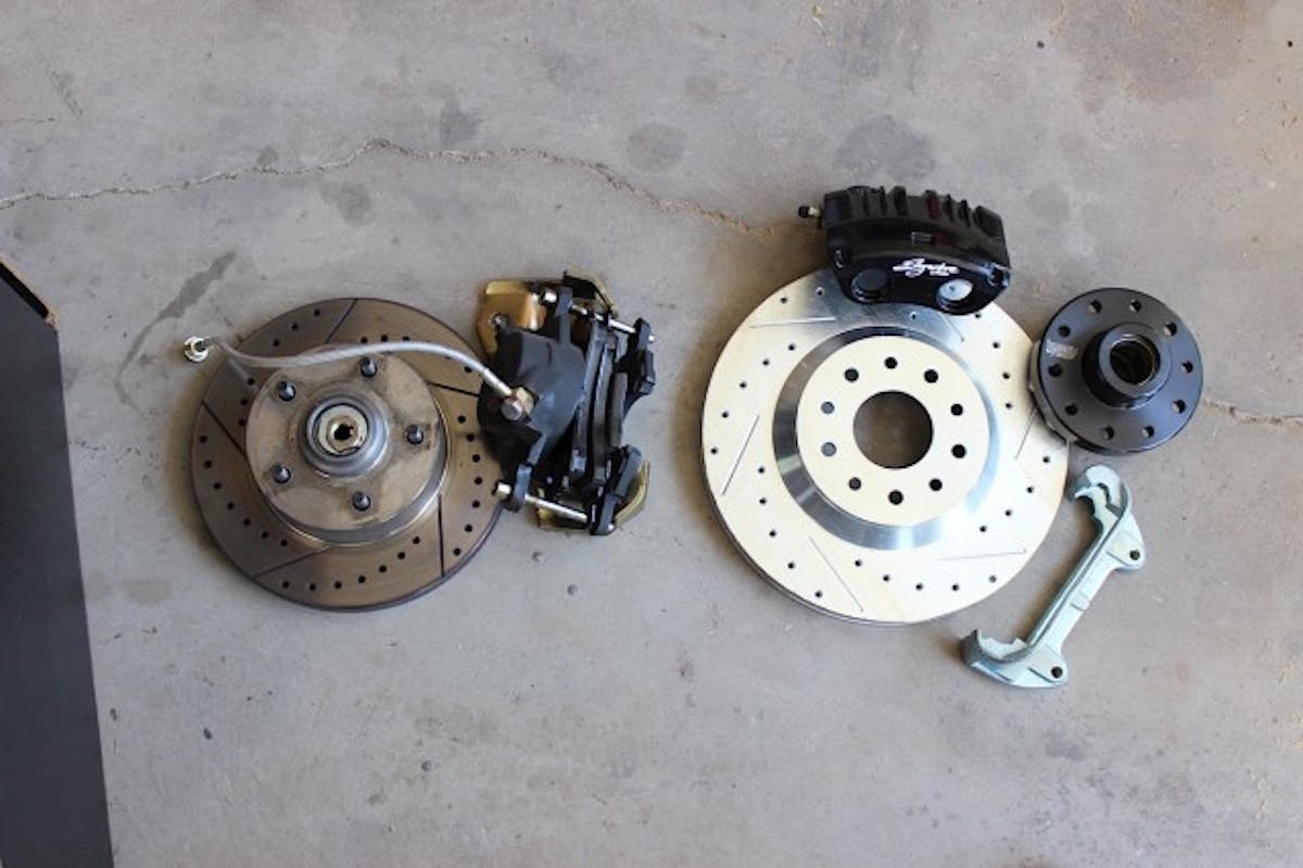 The old on the left, new on the right.