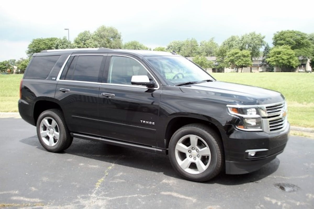 The 2015 Chevy Tahoe LTZ - $70,380 as shown.