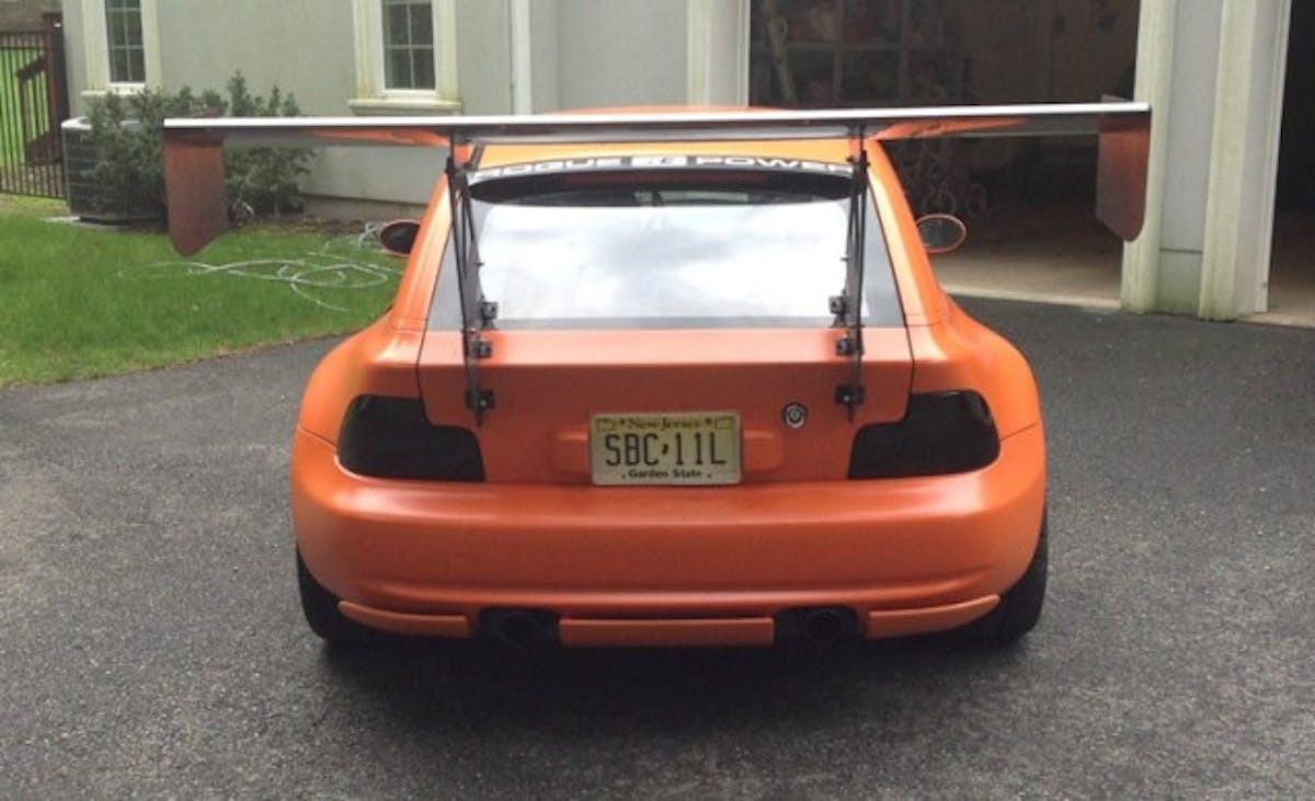 Spoiler Alert: This is a real race car...