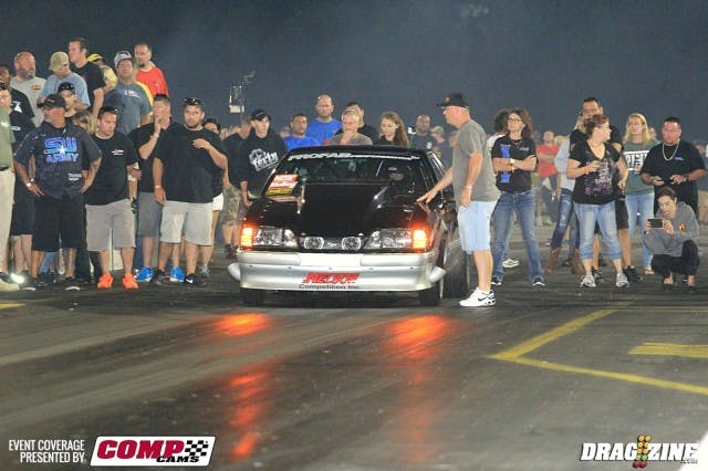 In the final New Port Richey, Florida based Husted was on his game with a .005 reaction to Barkers dead late .372. Husted took home the cash, the trophy and the hat with a 4.370 to Barker's quicker 4.356 at 170.