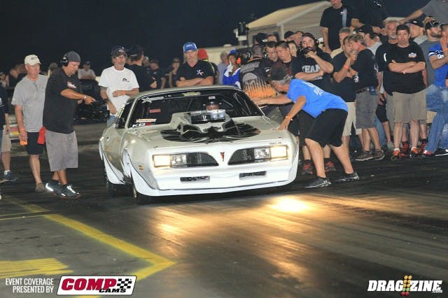 X275 had some fantastic action this weekend with Todd Moyer, Dean Marinis, Ron Rhodes and Kyle Hand left in the semi finals with everyone but Hand showing 4.60's or better in competition. Moyer and Marinis were first out with Marinis getting the reaction time advantage by about a tenth. He would lose traction however and Moyer went down clean with a 4.603 earning a spot in the final.