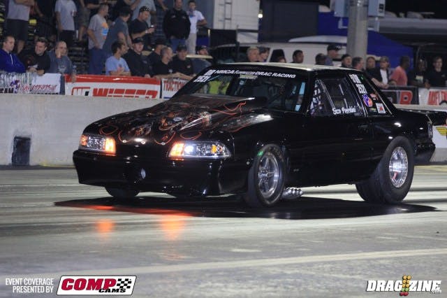 Enzo Pacchini blasted to a 1.14 at 184 to become the quickest car with a Procharger, landing 5th so far.