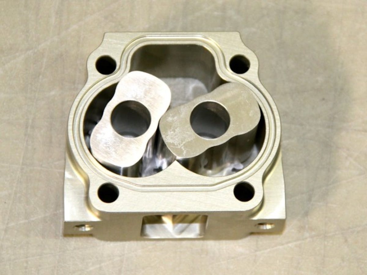 Each pump stage contains a pair of precision-machined Roots-style rotors to process the oil with great efficiency. Machining tolerances are held to an exacting standard.