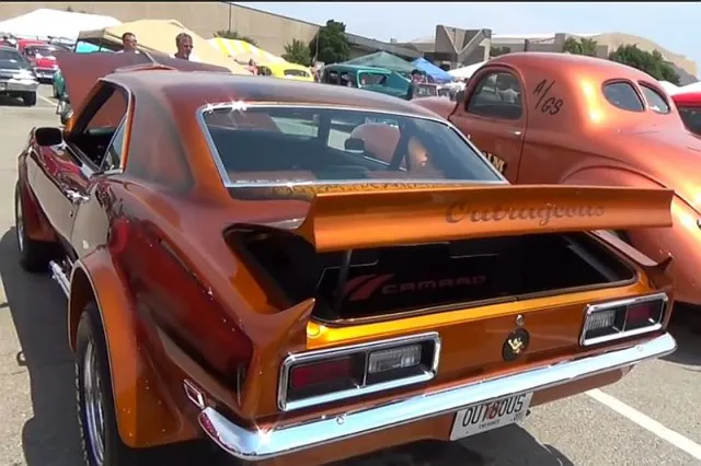 1968 Camaro Outrageous street rod nationals trunk