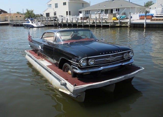 1960 Chevy Impala boat