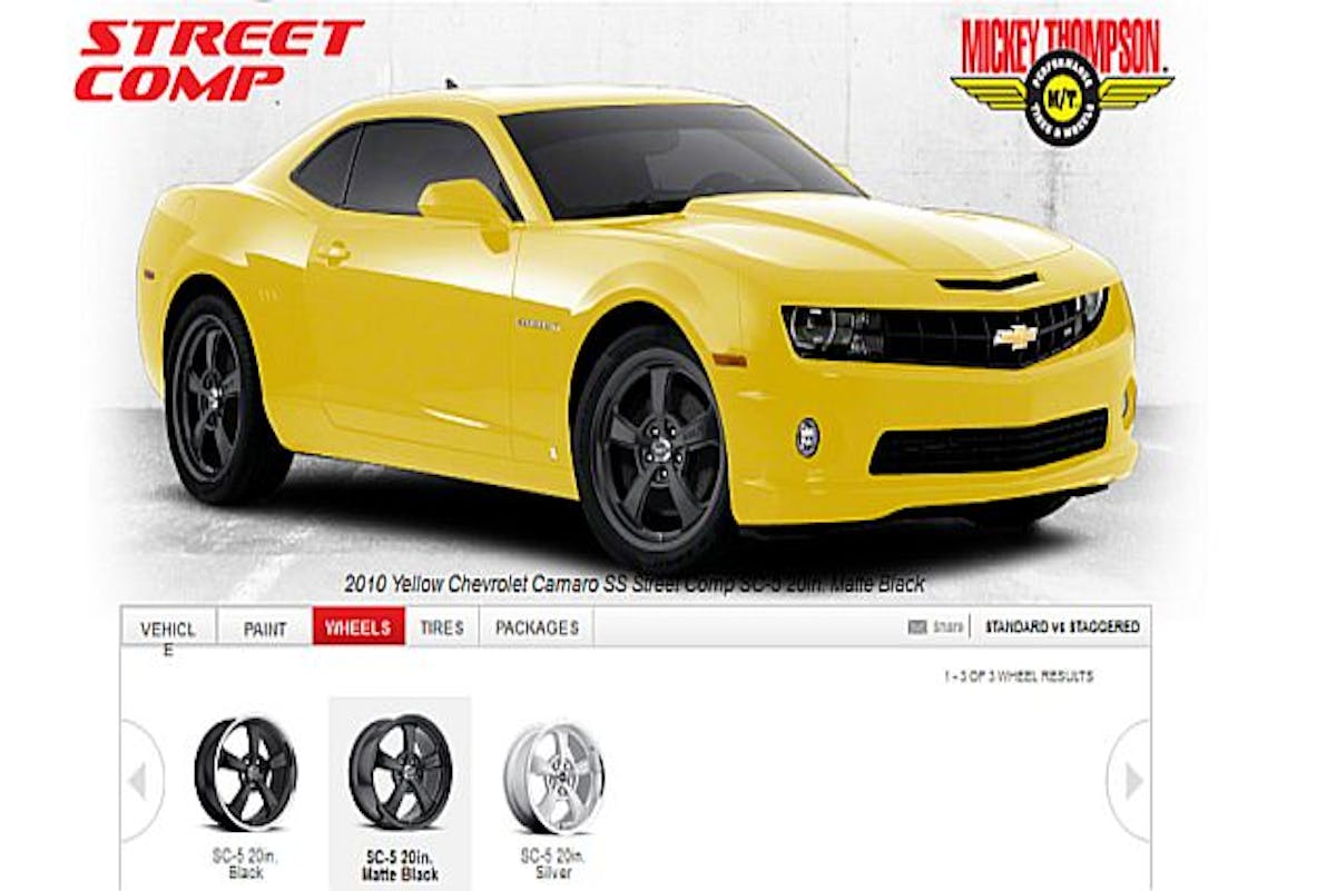 Mickey Thompsons Street Comp 2010 Camaro