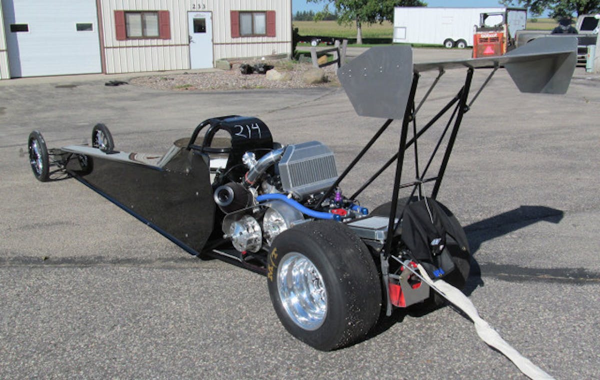 With enough power to run into the 7.70's to date and potentially the low seven's when the combination has been ironed out, you'd better believe this little beast needs those front and rear wings to keep the car under control at speed. Initial testing without proved to be rather exciting for the team.