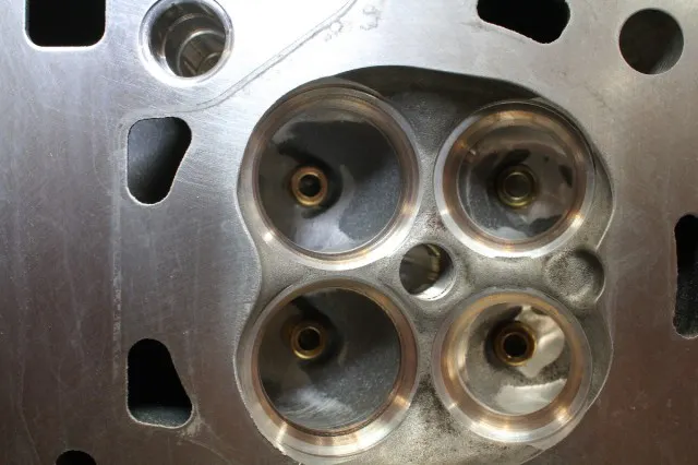 Our Four-Valve Coyote heads have been treated to the full RGR experience - new Ferrea oversize valves, new valve guides, competition valve job, and proprietary portwork.