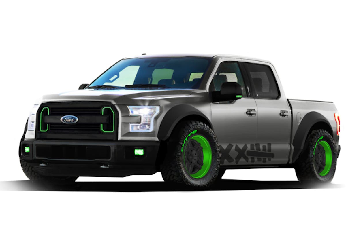 Vaughn Gittin Jr. SEMA Truck