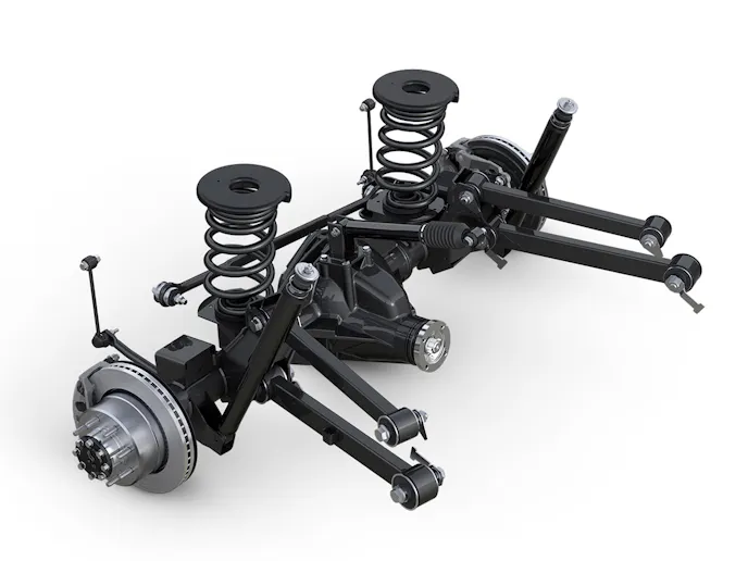 2014 Ram 2500 Heavy Duty rear suspension
