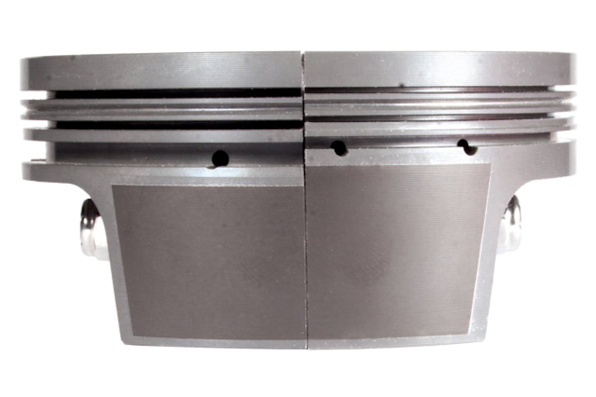 This side-by-side cutaway shows the difference between a 1.5/1.5/3.0mm ring set on the left, and a 1.0/1.0/2.0 ring set on the right.