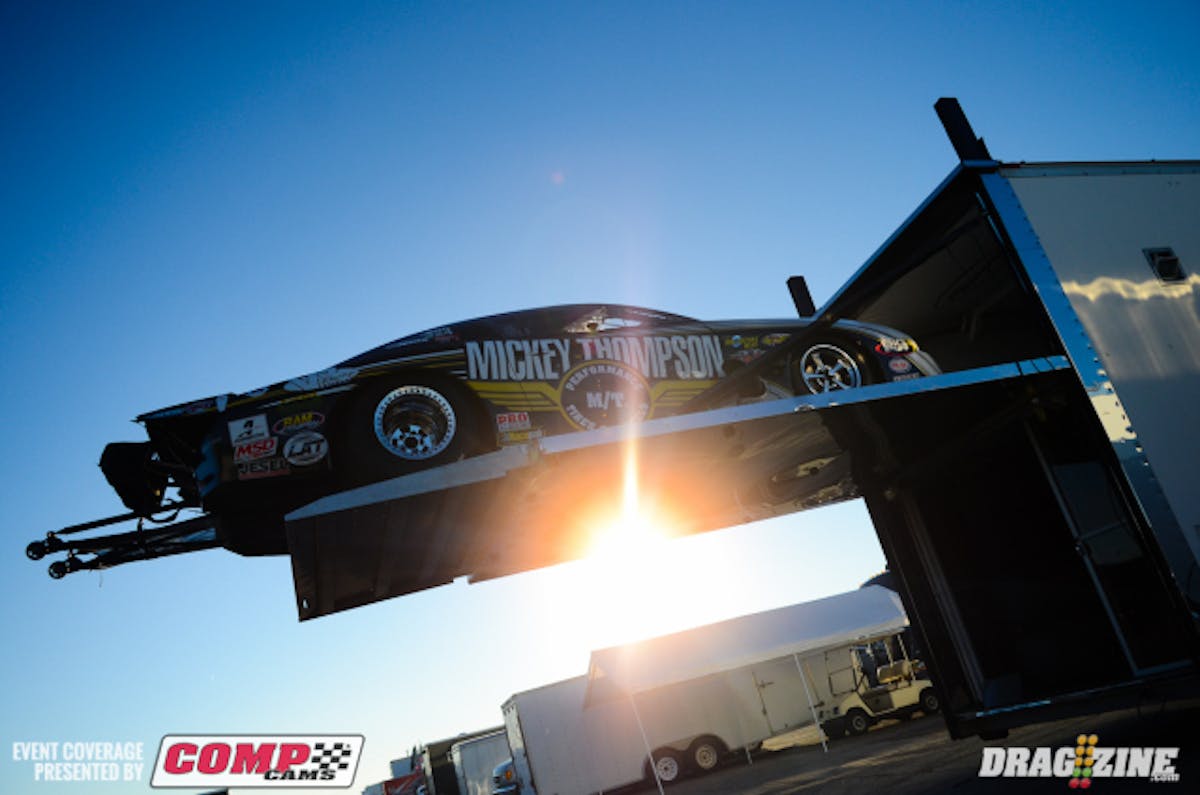 For the first time all weekend, the sun is shining here in Indianapolis. The second round of Pro Modified is set to kick off heads-up eliminations at 10:30 this morning, with Nitrous Pro Street, Radial Wars, and Street Outlaw to follow.